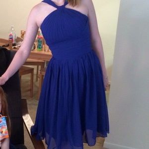Wonderful blue formal dress.